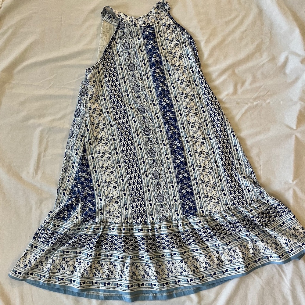 Loft halter swing dress